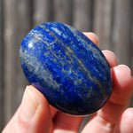 Lapis Lazuli Crystal Palm Stone