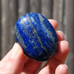 Lapis Lazuli Crystal Palm Stone