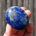 Lapis Lazuli Crystal Palm Stone