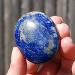 Lapis Lazuli Crystal Palm Stone