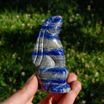 Lapis Lazuli Rabbit Crystal Carving