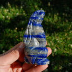 Lapis Lazuli Rabbit Crystal Carving