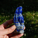 Lapis Lazuli Rabbit Crystal Carving