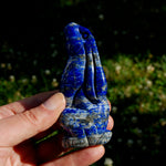 Lapis Lazuli Rabbit Crystal Carving