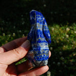 Lapis Lazuli Rabbit Crystal Carving