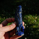 Lapis Lazuli Rabbit Crystal Carving