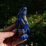 Lapis Lazuli Rabbit Crystal Carving