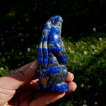 Lapis Lazuli Rabbit Crystal Carving