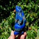 lapis lazuli rabbit, crystal rabbit carving, gemstone rabbit, lapis lazuli figurine, carved crystal animal, healing stone rabbit, crystal bunny, lapis lazuli carving, gemstone figurine, rabbit spirit animal, lapis crystal rabbit, small crystal animal, gemstone bunny, crystal decor rabbit