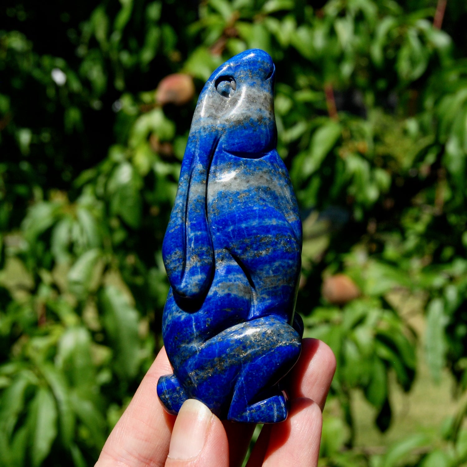lapis lazuli rabbit, crystal rabbit carving, gemstone rabbit, lapis lazuli bunny, carved crystal animal, healing stone rabbit, lapis lazuli carving, crystal bunny figurine, gemstone animal, lapis lazuli decor, crystal rabbit figurine, rabbit spirit animal, small crystal rabbit