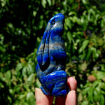 lapis lazuli rabbit, crystal rabbit carving, gemstone rabbit, lapis lazuli figurine, carved crystal animal, healing stone rabbit, crystal bunny, lapis lazuli carving, gemstone figurine, rabbit spirit animal, lapis crystal rabbit, small crystal animal, gemstone bunny, crystal decor rabbit