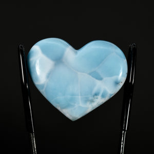 Larimar Crystal Heart