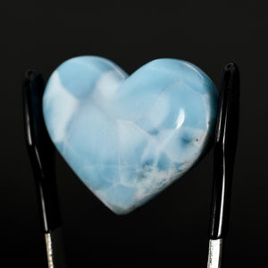 Larimar Crystal Heart