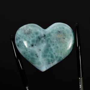 Larimar Crystal Heart