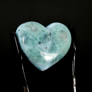 Larimar Crystal Heart
