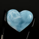 Larimar Crystal Heart