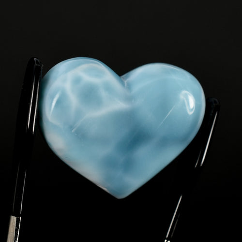 Larimar Crystal Heart