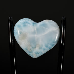 Larimar Crystal Heart