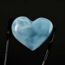 Load image into Gallery viewer, Larimar Crystal Heart
