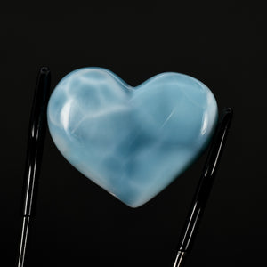 Larimar Crystal Heart