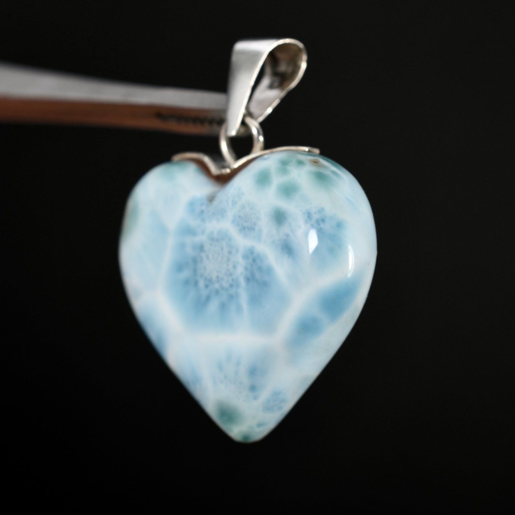 Larimar Gemstone Pendant