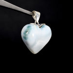 Larimar Crystal Pendant