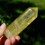 Lemon Quartz Crystal Tower - 3.6" 119g Stone of Optimism & Abundance