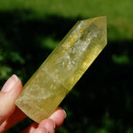 Lemon Quartz Crystal Tower - 3.6" 119g Stone of Optimism & Abundance