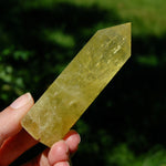 Lemon Quartz Crystal Tower - 3.6" 119g Stone of Optimism & Abundance