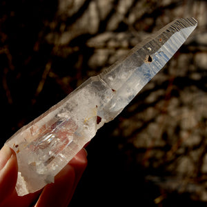 ET DT Colombian Lemurian Seed Quartz Crystal Laser Record Keeper