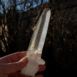 Lemurian Seed Quartz Inset Cross Crystal