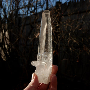 Lemurian Seed Quartz Inset Cross Crystal