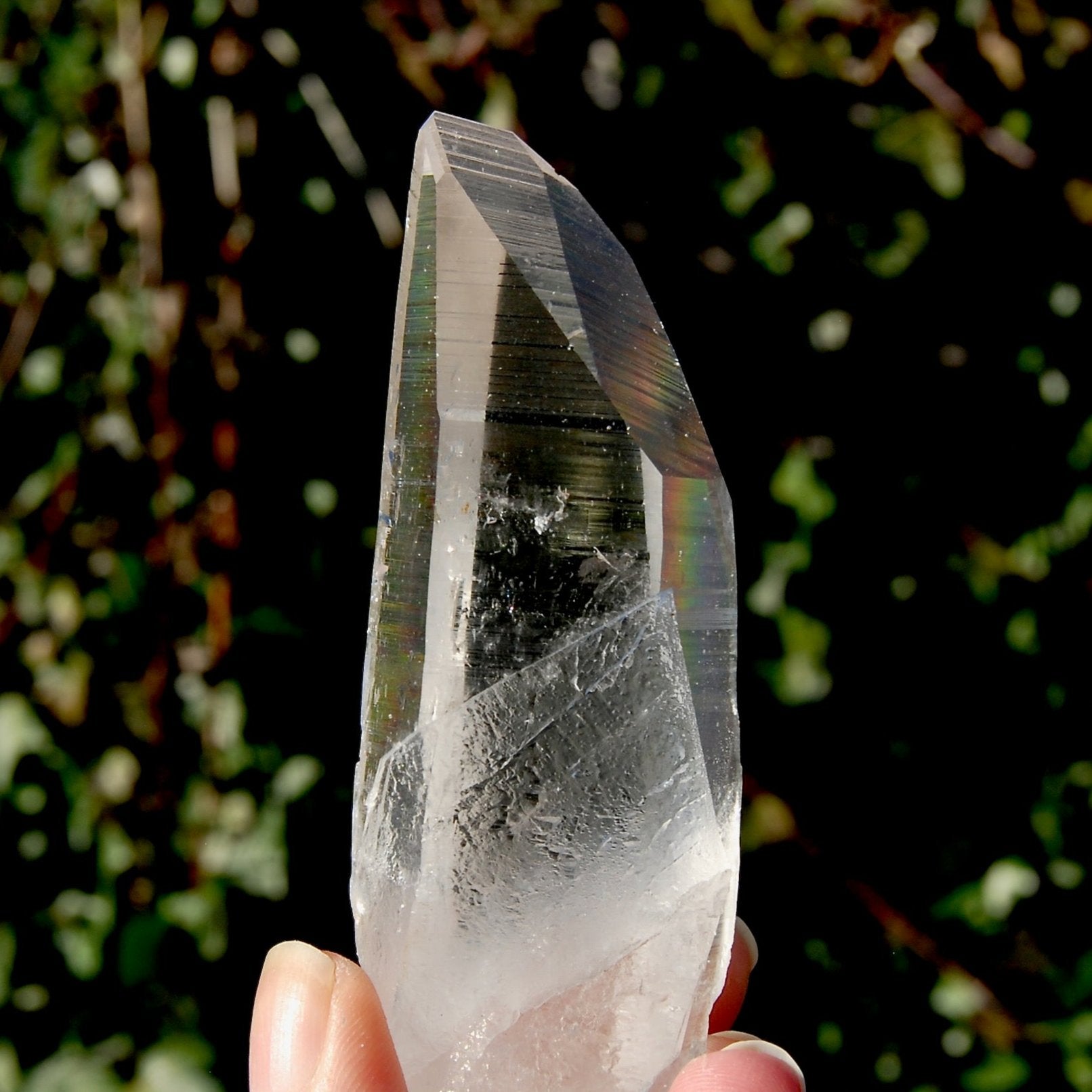 High Grade African Amethyst Cross .925 sterling silver. Lemurian Star Seed factory Quartz Crystal, infused with Angelic Blessings