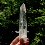 Rare Unique Earthquake Lemurian Quartz Crystal Starbrary, Optical Cross Bridge Crystal, Powerful High Vibration, Colombia