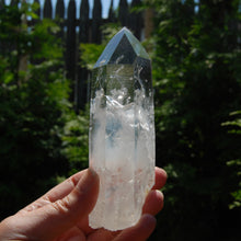 Load image into Gallery viewer, 5.5in 345g Large Colombian Blue Smoke Lemurian Crystal, Santander, Colombia
