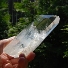 Load image into Gallery viewer, 5.5in 345g Large Colombian Blue Smoke Lemurian Crystal, Santander, Colombia
