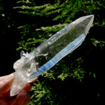 Rare Unique Earthquake Lemurian Quartz Crystal Starbrary, Optical Cross Bridge Crystal, Powerful High Vibration, Colombia
