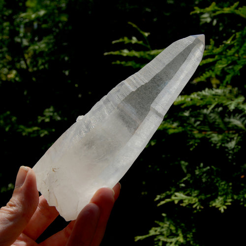 Singing Isis Face Lemurian Seed Quartz Crystal Laser Rosetta Stone Starbrary, Serra do Cabral, Brazil