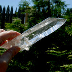 Rare Unique Earthquake Lemurian Quartz Crystal Starbrary, Optical Cross Bridge Crystal, Powerful High Vibration, Colombia