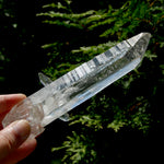 Rare Unique Earthquake Lemurian Quartz Crystal Starbrary, Optical Cross Bridge Crystal, Powerful High Vibration, Colombia