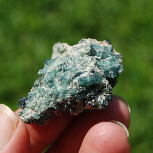 Blue Tourmaline Indicolite Crystal