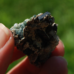 Blue Tourmaline Indicolite Crystal