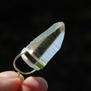 Lemurian Seed Quartz Crystal Pendant