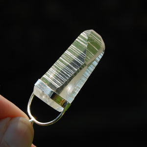 Lemurian Seed Quartz Crystal Pendant