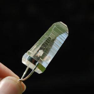 Lemurian Seed Quartz Crystal Pendant