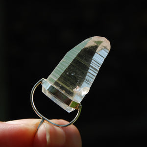 Lemurian Seed Quartz Crystal Pendant