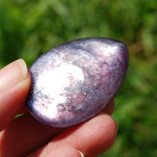 Load image into Gallery viewer, Gem Lepidolite Crystal Cabochon
