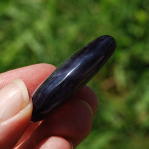 Gem Lepidolite Crystal Cabochon