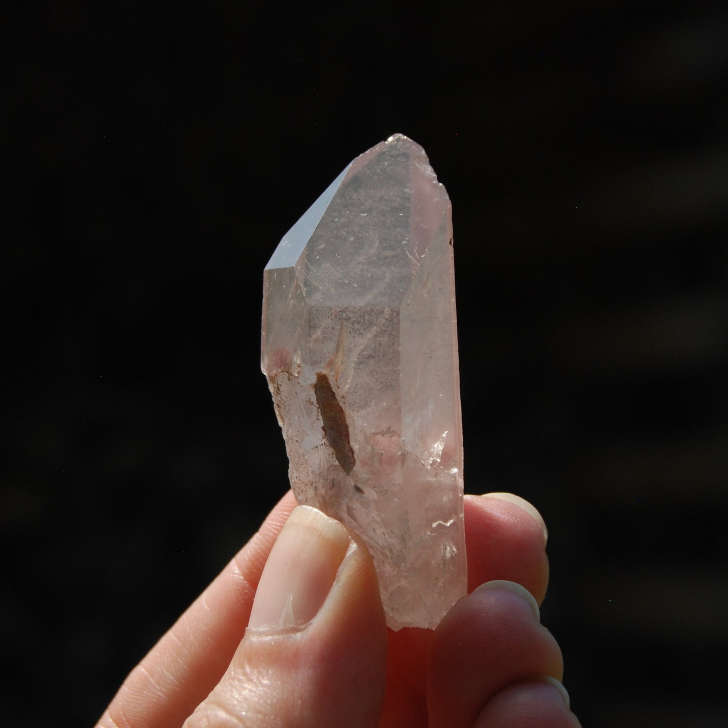 Pink Lithium Lemurian Quartz Crystal Starbrary