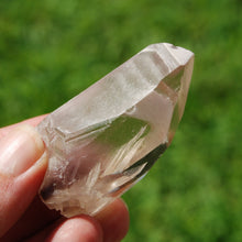 Load image into Gallery viewer, 2.25in 57g Rare Inner Child Manifestation Cross Pink Lithium Lemurian Quartz Crystal, Brazil a22
